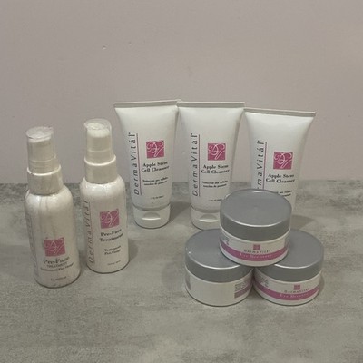 LOT Derma Vital Eye Recovery Apple Stem Cell Cleanser Pre Face treatment