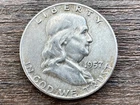 1957-D 50C Franklin Half Dollar