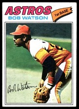 Bob Watson 1977 Topps #540 Houston Astros MLB READ FREE SHIPPING AutographDen