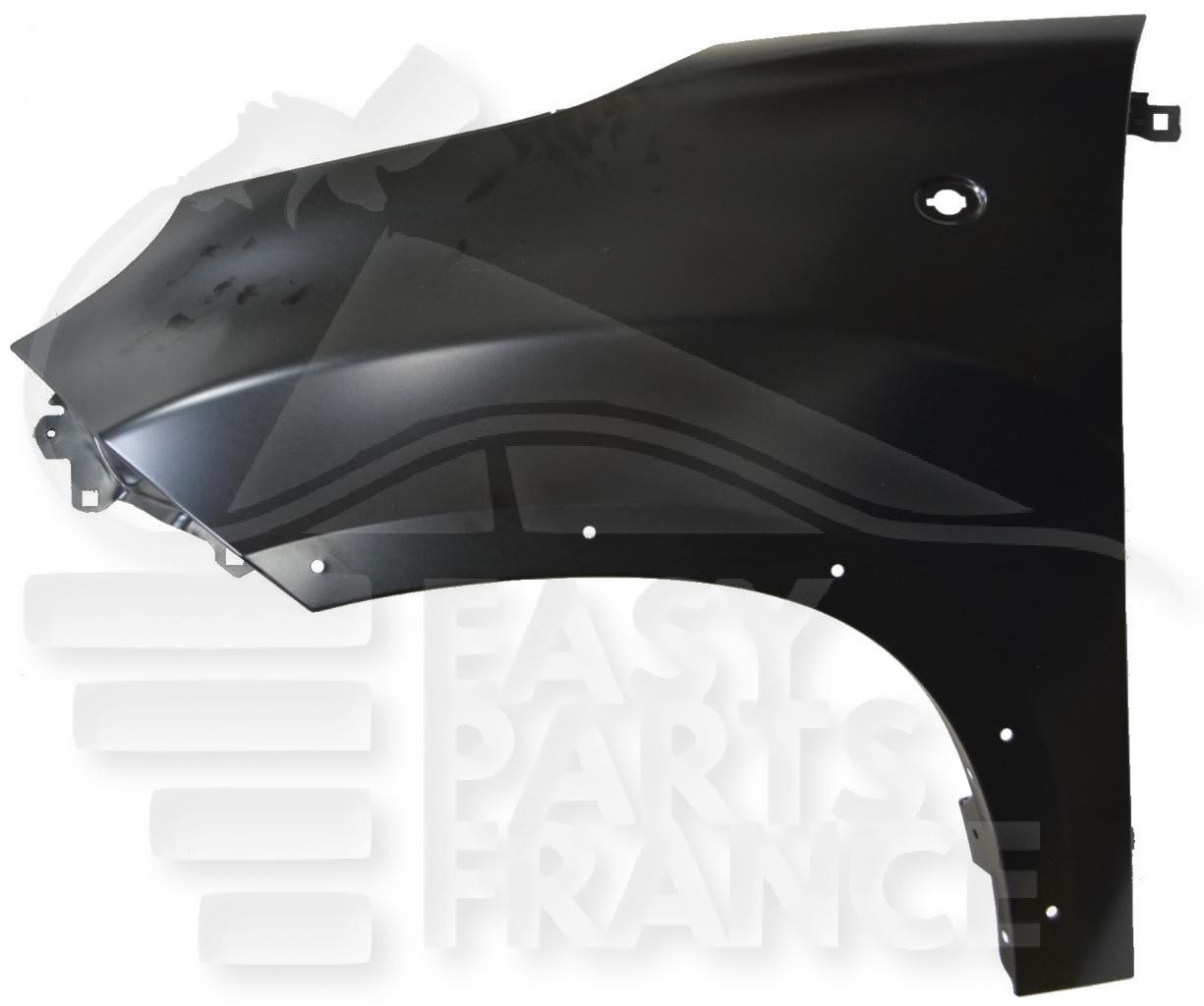 Aile avant gauche avec feu Fiat 500 L phase 2 carrosserie pièces détachées auto