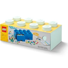 LEGO Storage Products: 40061742 8-Stud Brick Drawer Aqua Light Blue NEW