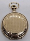 Antique 1907 Illinois 17J Ladies Gold G.F. Victorian Full Hunter Pocket Watch 0s