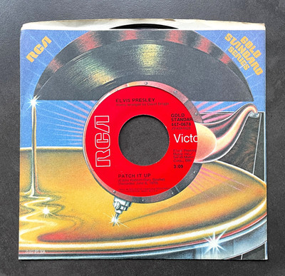 7'' Elvis Presley - Patch It Up - US RCA 447-0678