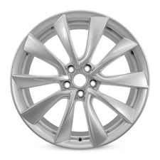 For Front Tesla Model 3 OEM Design Wheel 20" 20x8.5 2018-2020 Silver Rim 96318