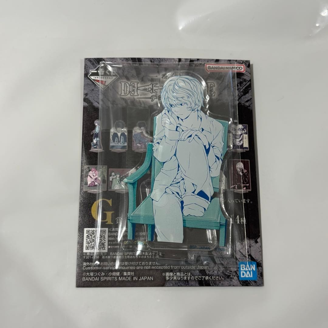 Death Note Ichiban Kuji G Prize Acrylic Stand Near