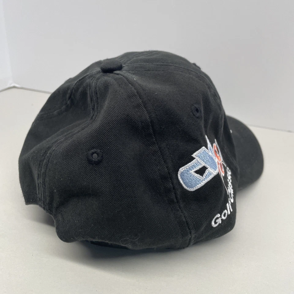 Boné de golfe masculino ajustável preto branco logotipo adulto externo Titleist - Imagem 4 de 4