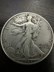 1943 Liberty Walking Half Dollar Silver 50C Circulated Coin