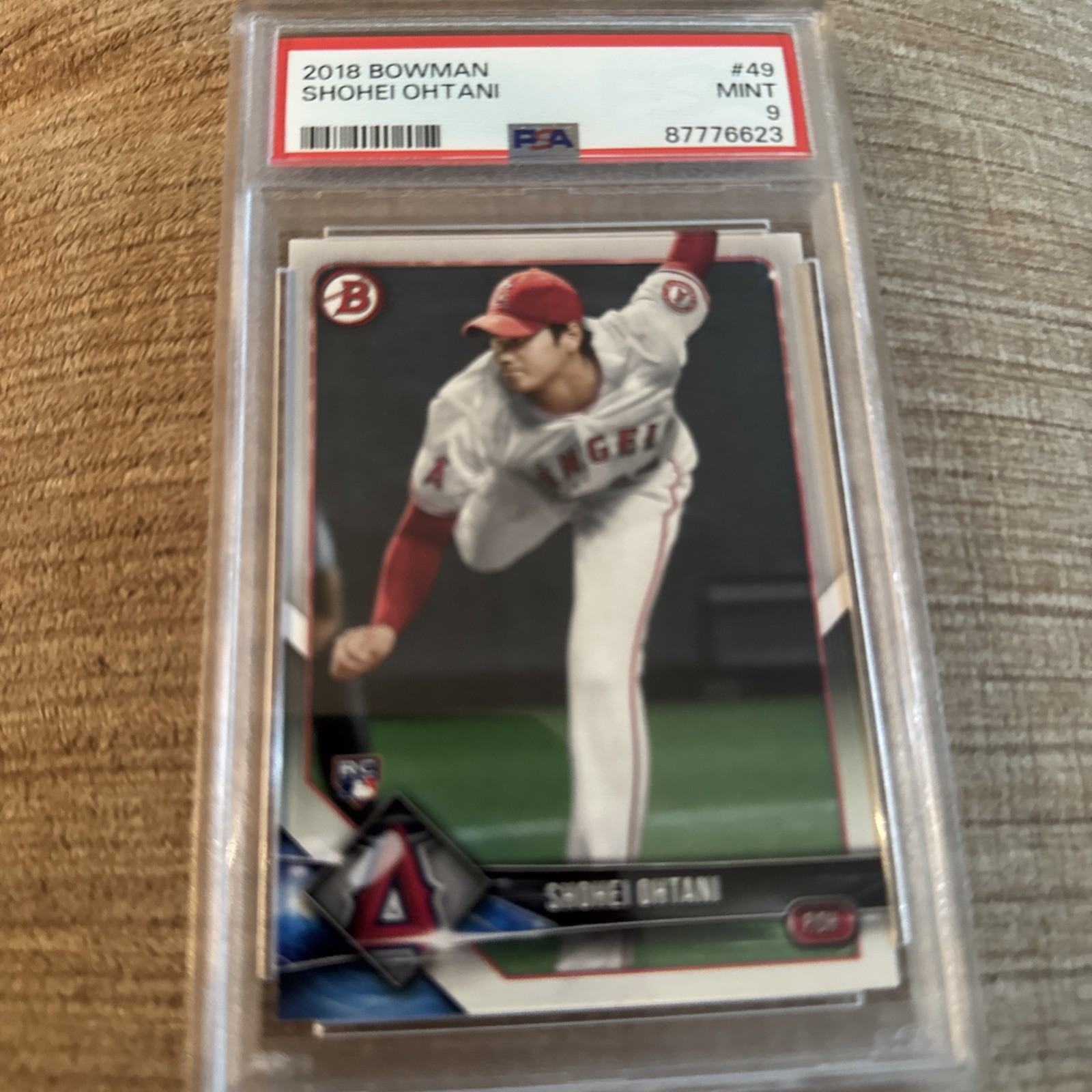 Shohei Ohtani 2018 Bowman #49 Base Price Guide - Sports Card Investor