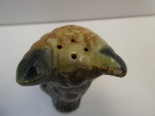 VINTAGE DARBYSHIRE AUSTRALIAN POTTERY OWL SALT SHAKER STATUE FIGURINE - Picture 6 of 6