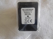 Lot de 3 cartouches d'encre compatibles HP 301 XL Noir