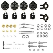 HSPEED HSPX050 Portal-Achsen Umbausatz TRX-4M Messing