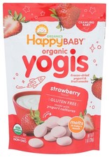 Happy Baby Snack Yogurt Strwbrry Org 1 Oz