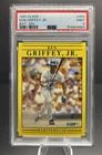 1991 Fleer - Ken Griffey Jr #450 Bat .300 On Back Seattle Mariners PSA 9 MINT