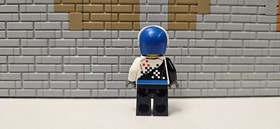 (S8/1/10) Lego City Race cty0712 Buggy Driver Checkered Race Torso 60145