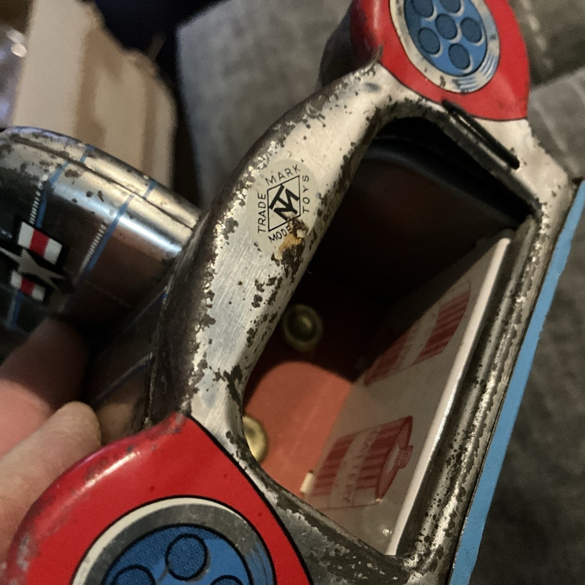 ジェミニさま購入 1960's Modern Toys Japan X5 USAF Gemini Space Rocket Toy 9-1