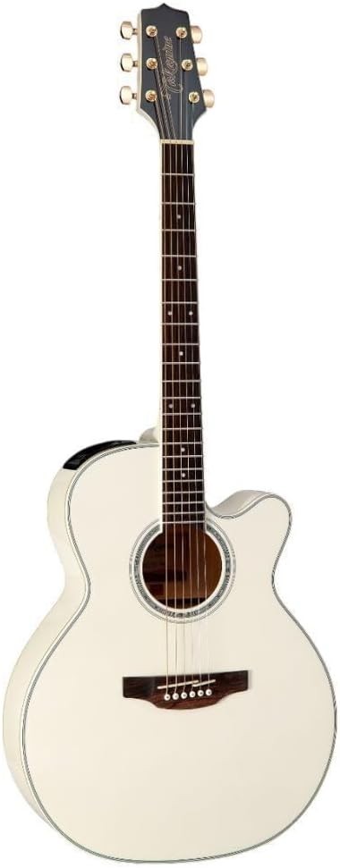 Акустическая электрогитара Takamine GN37CE-PW Solid Top NEX с сумкой Жемчужно-белый 131690₽