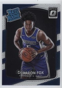 2017-18 Panini Donruss Optic Rated Rookie De'Aaron Fox #196 Rookie RC