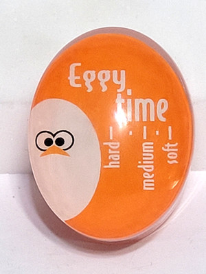 Vintage Eggy  Time Boiled Egg Color Changing Oval Timer