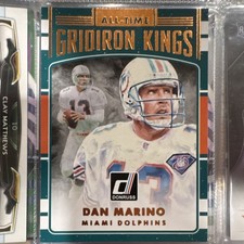 2016 Panini Donruss All-Time Gridiron Kings Dan Marino #27 Dolphins NFL