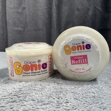 Lot Of 2 Vintage 1994 Diaper Genie Twist Away Disposable System Refill Mondial