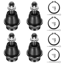 4pc Front Upper and Lower Ball Joints for Chevy GMC Silverado Sierra 1500 Yukon