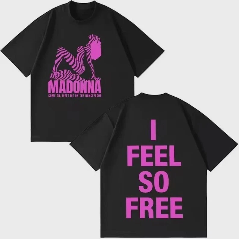 Madonna CONFESSIONS II Album Tour 2026 Print T-shirt