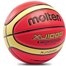 Pallone da basket Molten XJ1000 misura 7 Basket da allenamento in pelle PU