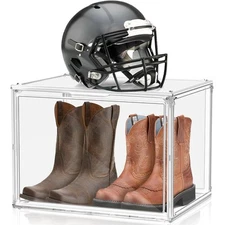 XXX-Large Extra Large Acrylic Display Case Transparent Sneaker Shoe Organizer...