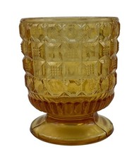 McKee Glass 1910 EAPG Amber Tappan Pattern Child's Toy Sugar Container NO LID
