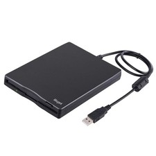 3.5" External Floppy Diskette USB Drive - 1.44 MB FDD Portable Plug and Play ...