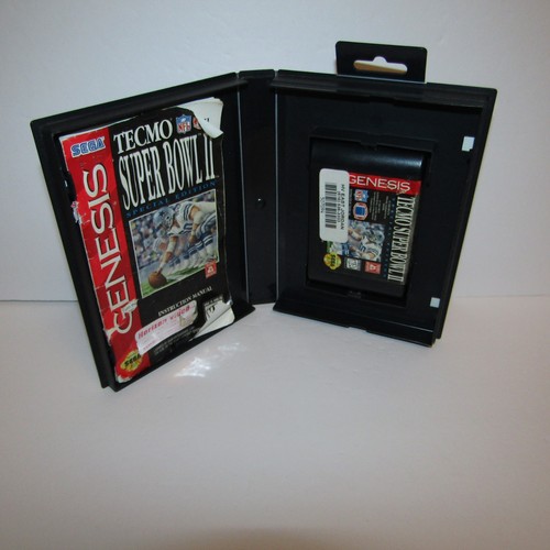 Tecmo Super Bowl II Special Edition Sega Genesis Authentic Game Tested Working - Picture 7 of 23