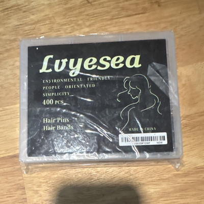 Lvyesea 400-Pcs Black Hair Pin Set for Women Adults, Suitable for Hair