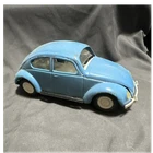 Tonka Volkswagen Beetle Car Pressed Steel Blue White Model 52680