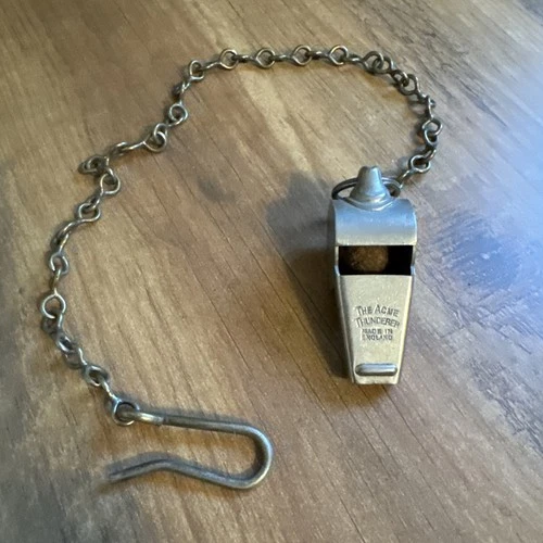 Antique Acme Thunderer Whistle Military Issue WW1 BMMO British Military Police