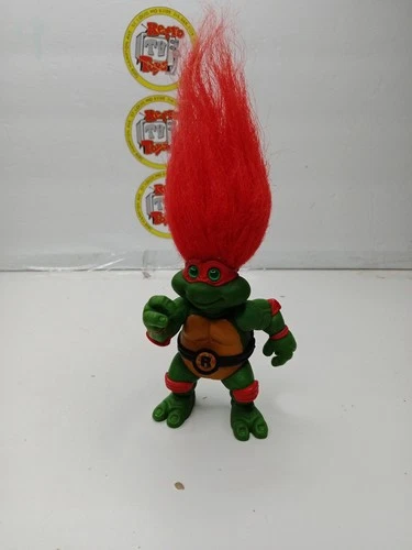 Vintage 1992 TMNT Turtle Troll Raph Raphael Action  Figure  Playmates 1459 E1