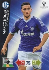 HOGER # GERMANY SCHALKE 04 CHAMPIONS LEAGUE TRADING CARDS 2013