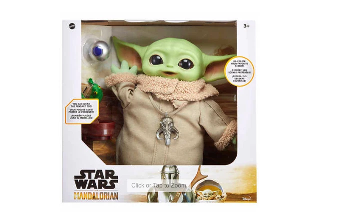 Disney Star Wars Grogu El Niño 11" Peluche Paquete Nuevo En Caja  Foto 2 de 2