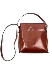 Zip Satchel Crossbody Bag 