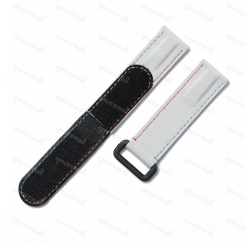 Fabric Watch Strap for 40mm Watch Hook & Loop Replacement Wrist Band 20 22mm Lug - Picture 19 of 20