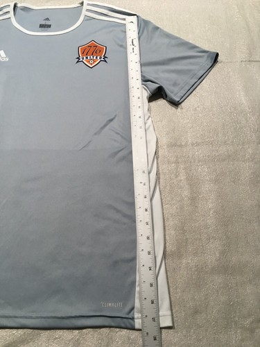 Camiseta de fútbol Adidas Climalite 1776 United FC 23, grande, excelente estado - Imagen 5 de 10