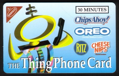 30m ' Die Sache Handy Karte ' Nabisco, Ritz, Oreo & Mehr Logos Beweis