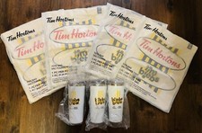 Tim Hortons x Justin Bieber Biebs Brew LE Tote Bags & Travel Tumbler Mugs Sealed