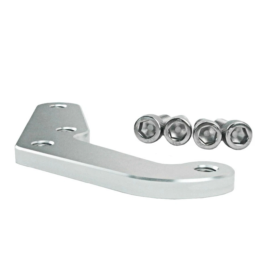 4-Piston Front Brake Caliper Bracket Adapter For Harley 84-99 Touring Softail Foto 3 de 4