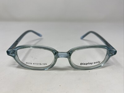 Smart Collection K019 Col.01 41-16-125 Light Blue Full Rim Eyeglasses Frame ZO66