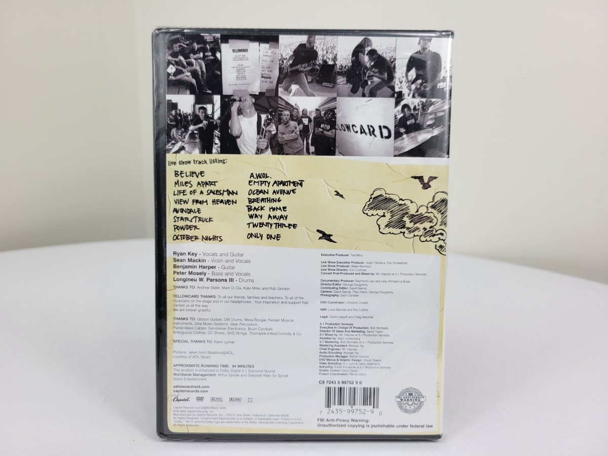 (未使用･未開封品)Beyond Ocean Avenue: Live at the Electric Factory [DVD] Amazon.com: Yellowcard - Beyond Ocean Avenue Live At The