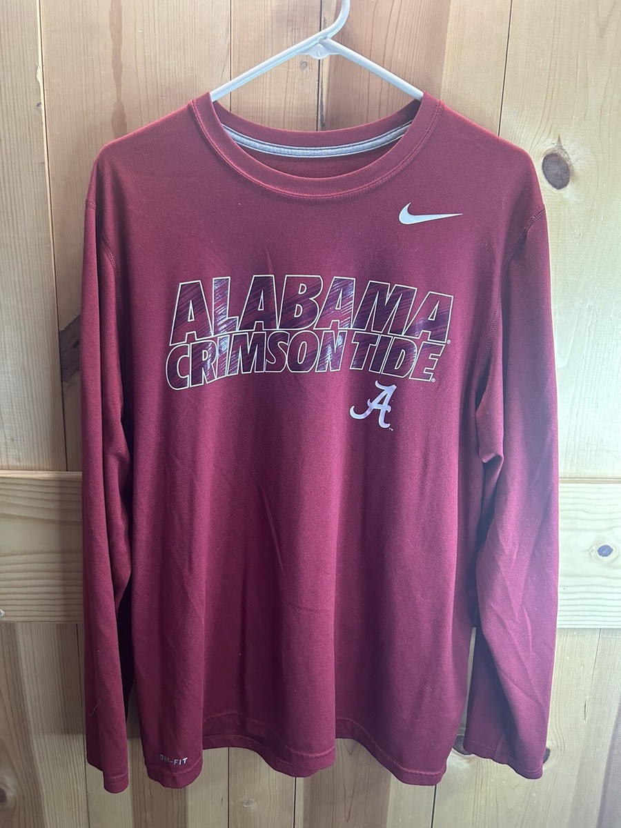 nike dri fit alabama long sleeve