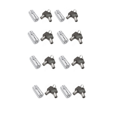 Lot  of 8 Univeral Plug Lock Pepsi 7up Code Soda Snack Vending Machine Replace