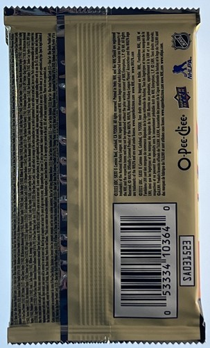 1 PACK OF 2022-23 UD O-Pee-Chee HOBBY FACTORY SEALED WITH FREE COMB SHIPPING - Picture 2 of 2