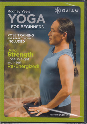 NEW NIP Rodney Yees Yoga for Beginners DVD 2009 FIT FOR LIFE GAIAM