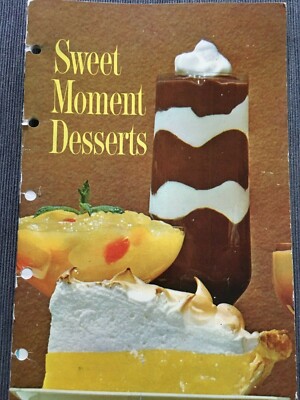 1965 General Foods Sweet Moment desserts Jell-O Dream Whip Jello